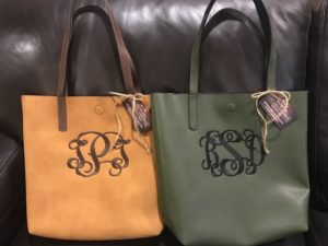 Monogrammed Totes